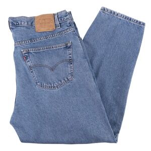 Vintage Levi's 560‎ Jeans Mens 42x30 Blue Denim Tapered Comfort Fit Y2K 2002